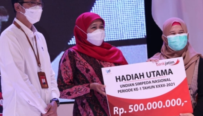Bank Jatim Kembali Berikan Hadiah Undian Sempeda Sebesar 6,65 Milyar