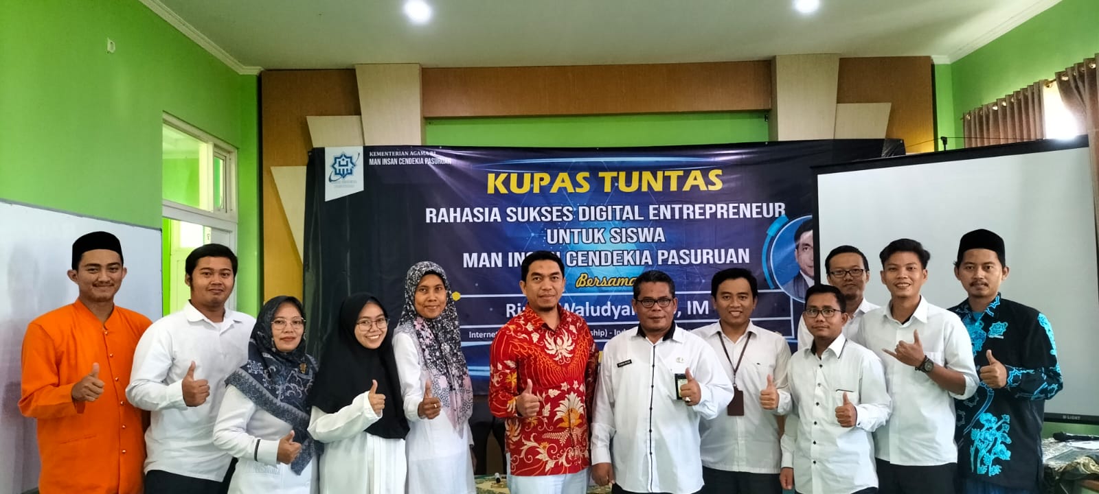 MAN IC Pasuruan Bekali Siswa Digital Entrepreneurship Dalam Implementasi P5RA