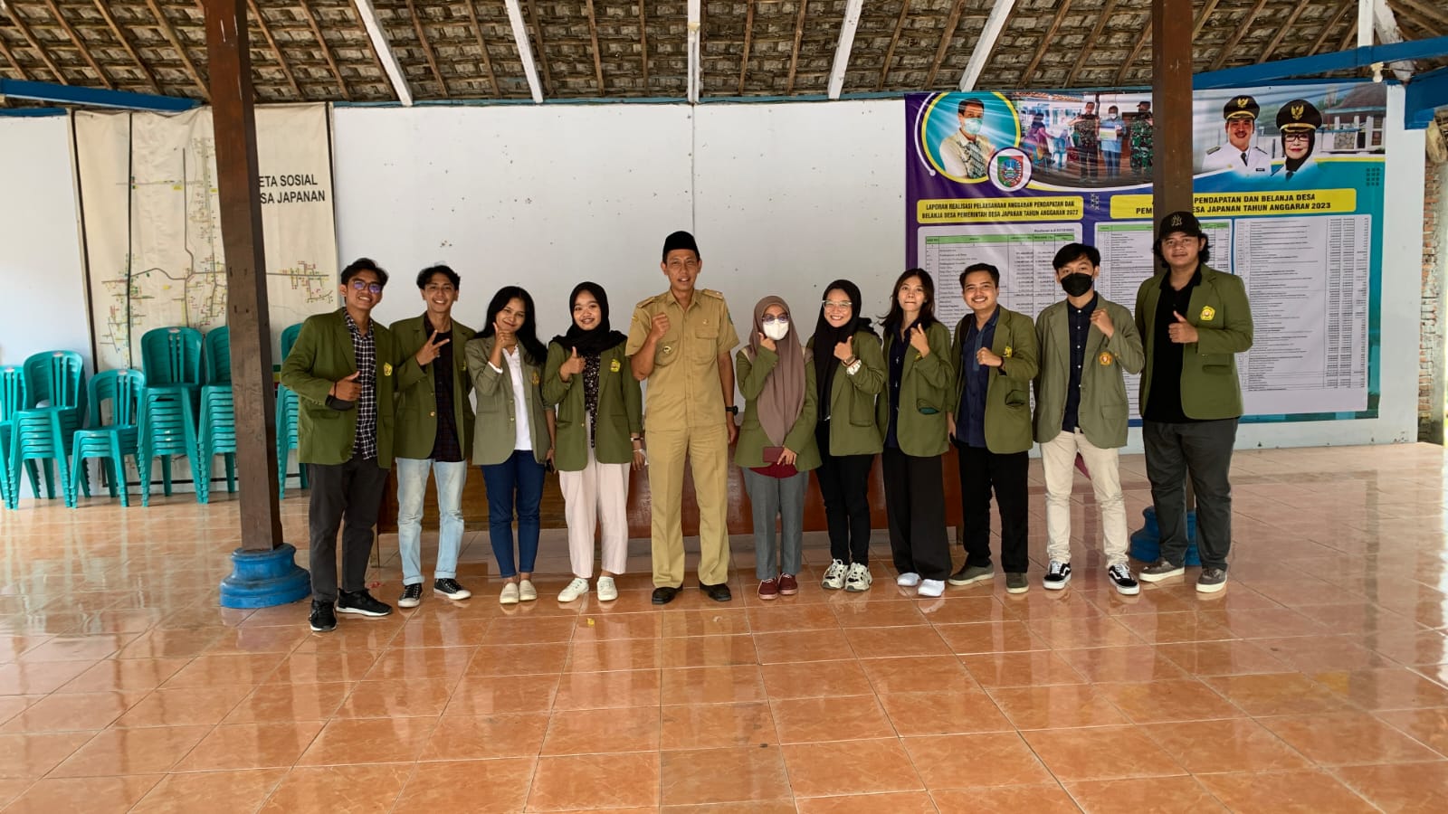 Kades Japanan : Mahasiswa KKN Dapat Bersinergi dengan Karang Taruna