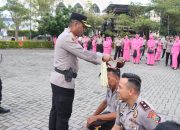 Awali 2024, Sebanyak 127 Personel Polri Di Sidoarjo Mendapatkan Kenaikan Pangkat