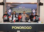Polres Ponorogo Berhasil Amankan Tersangka Kasus Pembunuhan Di Malam Tahun Baru