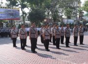 Kapolres Malang Akbp Putu Kholis Aryana Pimpin Sertijab Wakapolres, 8 Kapolsek Dan 3 Kasat