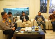 Perkuat Sinergitas Wujudkan Pemilu Damai, Bawaslu Kota Surabaya Kunjungi Polres Pelabuhan Tanjungperak