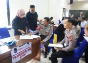 Kesiapan Pengamanan Pemilu 2024, Polres Malang Gelar Rikkes Berkala