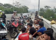 Polres Pacitan Gelar Razia Balap Liar Di Jls, 20 Unit Motor Berhasil Diamankan