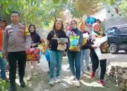 Bhabinkamtibmas Bripka Fitra, Pemdes Semare Dan Relawan Sgm Bersinergi Dalam Bakti Sosial, Bantu Mbah Iksan Yang Menderita Stroke