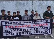 Aliansi Mahasiswa Ponorogo Kompak Tolak Berita Hoax Dan Kampanye Hitam