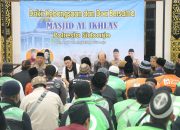 Polisi Dan Ojol Di Sidoarjo, Doa Bersama Untuk Pemilu 2024 Damai