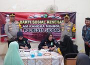 Bertemu Jemaat Gereja, Kapolresta Sidoarjo Terbuka Serap Aspirasi Kamtibmas