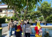 Taman Dan Kolam, Tunjang Kenyamanan Di Mako Polresta Sidoarjo 