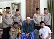 Ops Ncs Polri Kunjungi Ponpes Bumi Shalawat Sidoarjo, Gus Ali Doakan Pemilu Aman Dan Damai