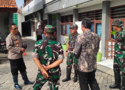 Dandim 0816 Sidoarjo Tinjau Banjir Di Desa Kedungbanteng