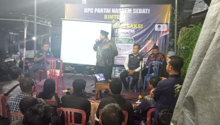 Dpc Nasdem Sedati Mengelar Bimtek Saksi Tps