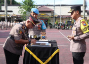 Kapolres Malang Pimpin Sertijab Kasatresnarkoba Dan Dua Kapolsek