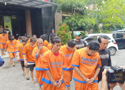 17 Tersangka Curat Dibekuk Satreskrim Polresta Sidoarjo