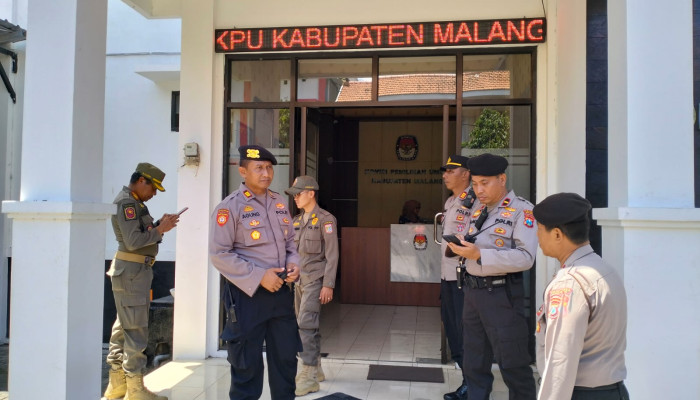 Polres Malang Dan Kodim 0818 Malang-Batu Gelar Patroli Skala Besar Jelang Pemilu 2024