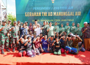 Launching Program Gerakan Tni Ad Manunggal Air Bersih Di Desa Tanah Merah Bangkalan