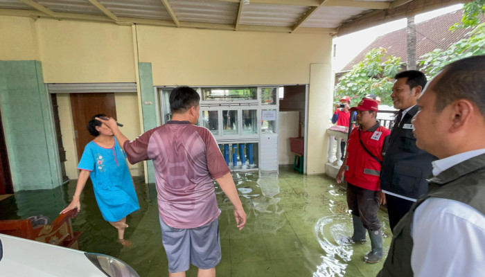 Banjir Di Wilayah Waru, Wabup Subandi Harapkan Dinas Pu Pengairan Provinsi Segera Normalisasi Sungai Buntung