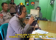 Kapolsek Tanggulangin Kunjungi Radio Vanila Fm, Sampaikan Himbauan Pemilu Damai