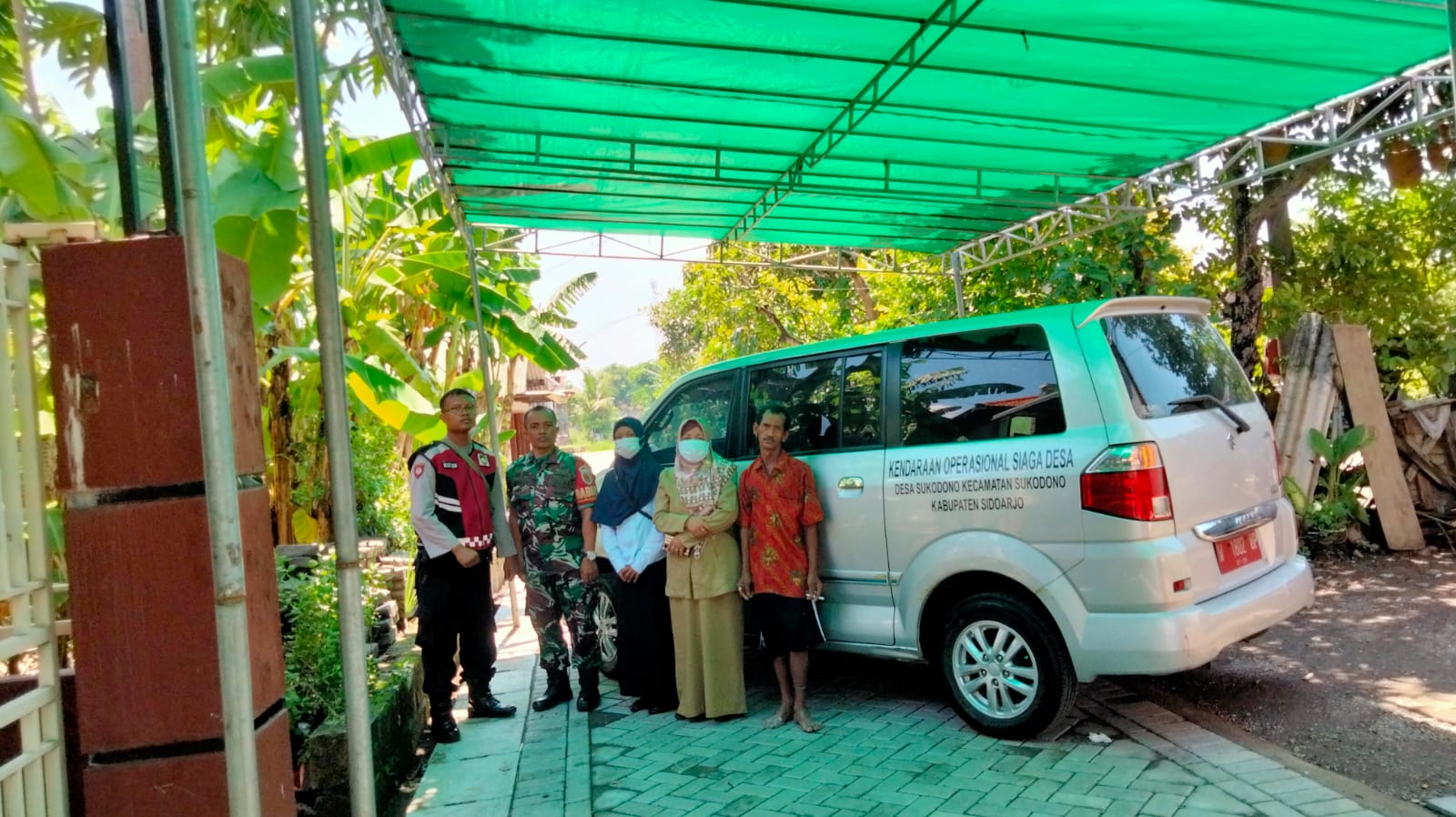 Tiga Pilar Desa Sukodono Cek Kesiapan TPS