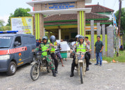 Polres Tuban Kawal Logistik Ke Pelosok Pedesaan 