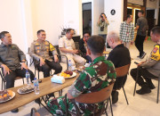 Kapolres Nganjuk Minta Anggota Pam Tps Untuk Tetap Waspada Pasca Pungut Dan Hitung Suara 