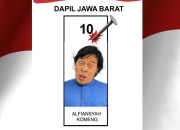 Viral! Komeng Melambung Dengan Suara Lebih Dari Sejuta Di Pencalonan Dpd Ri