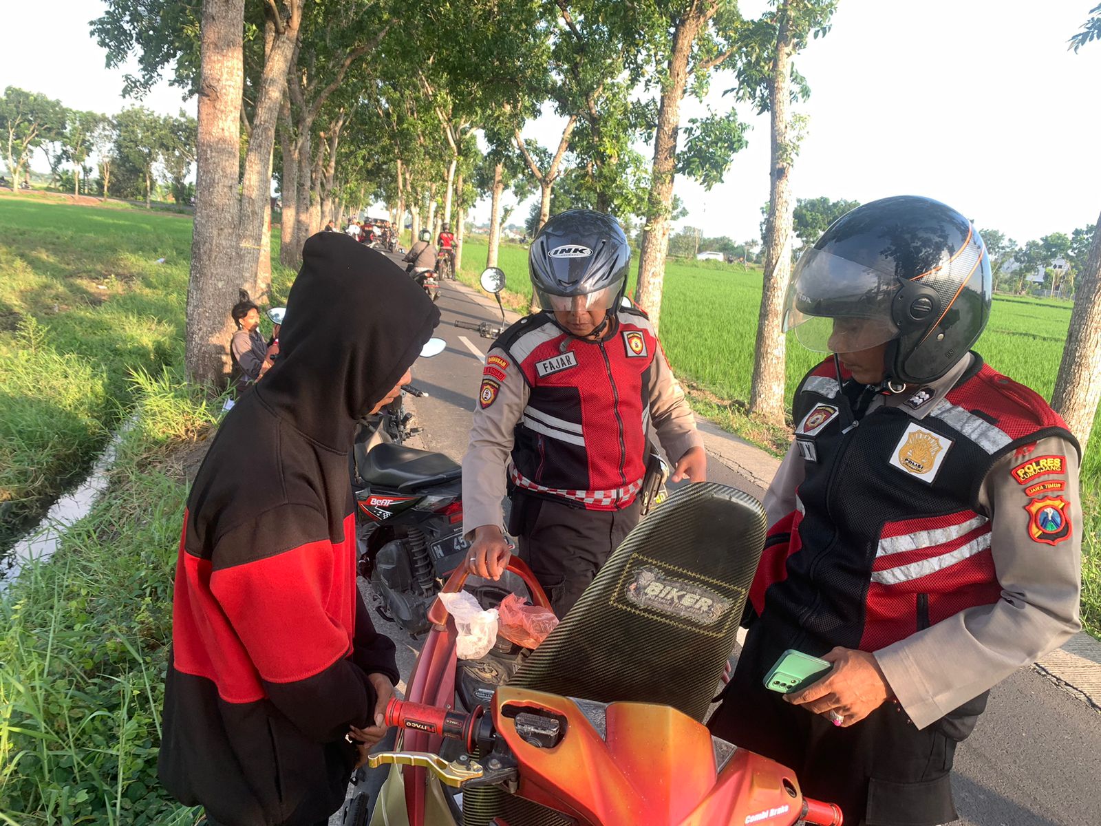 Respon Pengaduan Warga Polres Lumajang Gelar Patroli Antisipasi Balap Liar