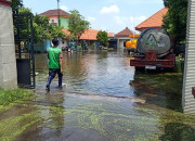 8000 Jiwa Desa Trosobo Terdampak Genangan Air Hujan