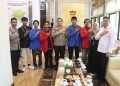 Kapolres Nganjuk Gelar Program Nusantara Cooling System Bersama Organisasi Mahasiswa di Nganjuk  