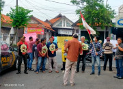 Masyarakat Sidoarjo Gelar Aksi Spontanitas Dukung Kpu Kabupaten Sidoarjo