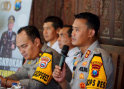 Gelar Cangkrukan Bersama Warga Balong, Polres Ponorogo Laksanakan Cooling System Pasca Coblosan Pemilu 2024