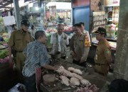 Cegah Panic Buying Satgas Pangan Polresta Malang Kota Inspeksi Ke Sejumlah Pasar 