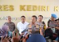 Polres Kediri Kota Amankan 4 Terduga Pelaku Penganiayaan Hingga Tewasnya Santri Asal Banyuwangi