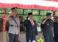 Kapolres Magetan Hadiri Sertijab Komandan Secata Rindam V/Brw dan Tradisi Satuan Warga Rindam V/Brw