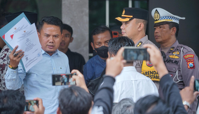 Ratusan Personel Diterjunkan, Polrestabes Surabaya Jamin Keamanan Pleno Rekapitulasi Suara Tingkat Kota
