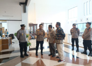 Pengamanan Rapat Pleno Terbuka Rekapitulasi Hasil Pemilu 2024 Di Kabupaten Malang, Polisi Turunkan Puluhan Personel
