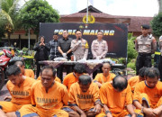 Jelang Pemilu, Polres Malang Ungkap 29 Kasus Curanmor