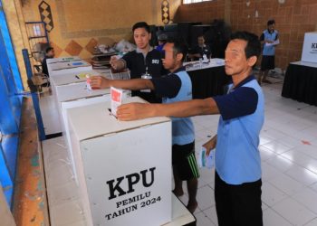 Warga Binaan Lapas Kelas IIA Sidoarjo Berikan Hak Pilih di Pemilu 2024