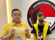 Polrestabes Surabaya Berhasil Amankan Tersangka Pengedar Narkoba