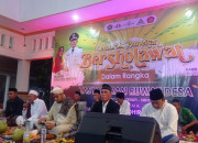 Buncitan Bersholawat Dalam Rangkaian Acara Ruwat Desa