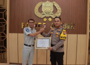 Cepat Dalam Penanganan Laka Lantas, Polres Jember Terima Penghargaan Dari Jasa Raharja