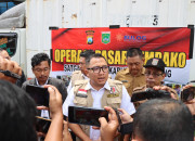 Satgas Pangan Polres Malang Dan Disperindag Gelar Operasi Pasar Murah, Harga Beras Berangsur Turun