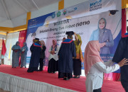 Forkopimca Tanggulangin Hadiri Wisuda Soth Di Pendopo Pemdes Putat