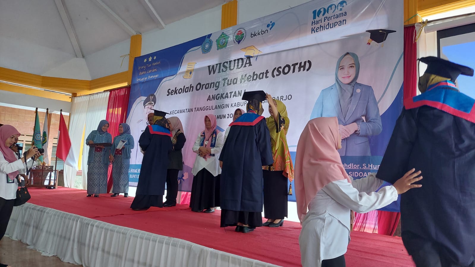 Forkopimca Tanggulangin Hadiri Wisuda SOTH di Pendopo Pemdes Putat