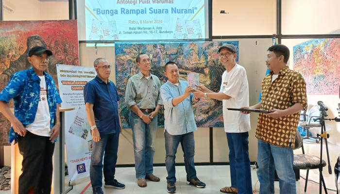 Bunga Rampai Suara Nurani, Antologi Puisi Edisi Ke-5 Karya Komunitas Wartawan Usia Emas