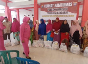 Polsek Wonoayu Dan Bhayangkari Peduli Duafa