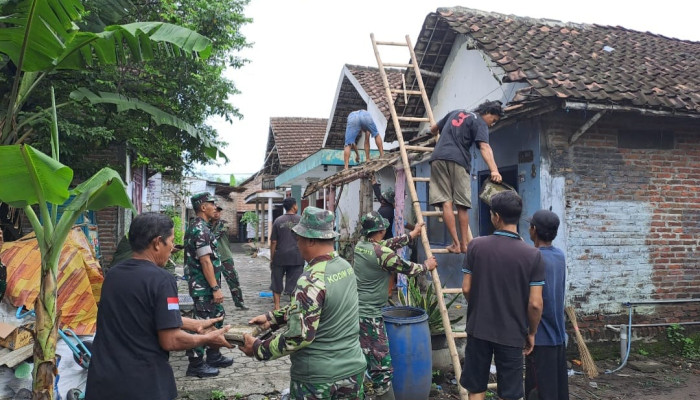 Koramil 0816/10 Balongbendo Tingkatkan Kesejahteraan Masyarakat Dengan Program Rutilahu Mandiri