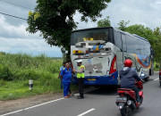 Guna Menekan Laka Lantas, Kapolres Nganjuk Ajak Pengguna Jalan Patuhi Batas Kecepatan