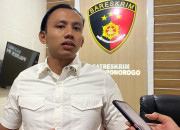 Polres Ponorogo Amankan 6 Pemuda Konvoi Bersajam Yang Viral Di Medsos